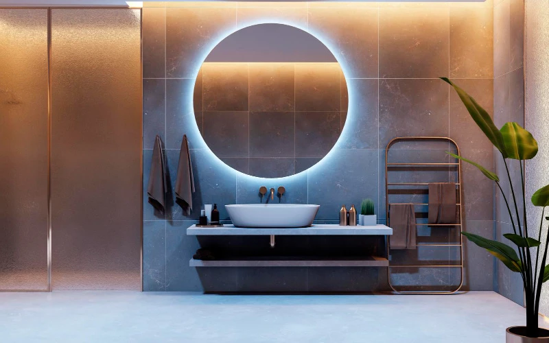 Jak dobrać lustro do wnętrza – od kształtu po podświetlenie LED